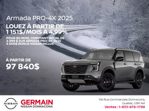 Obtenez la Armada 2025 !