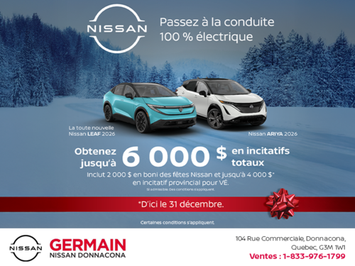 Passez à la conduite 100% électrique!