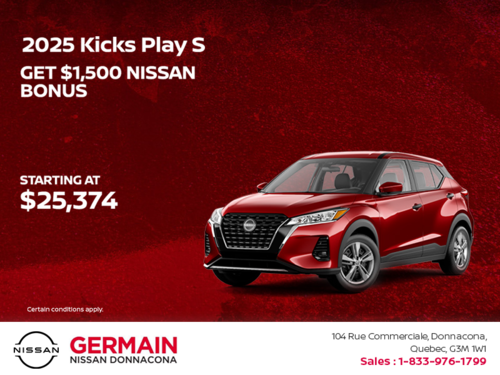 Get the 2025 Kicks Play Today!