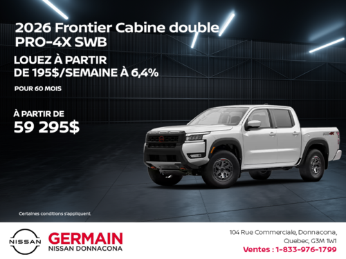 Nissan Frontier 2026