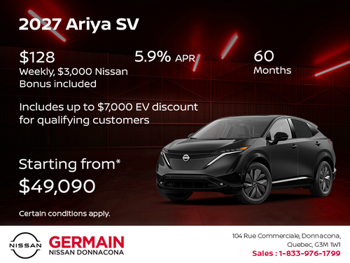 2027 Nissan Ariya