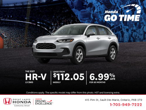 Get the 2026 Honda HR-V