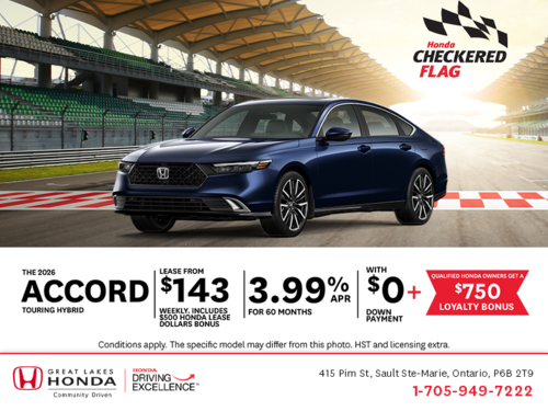 Get the 2026 Honda Accord!