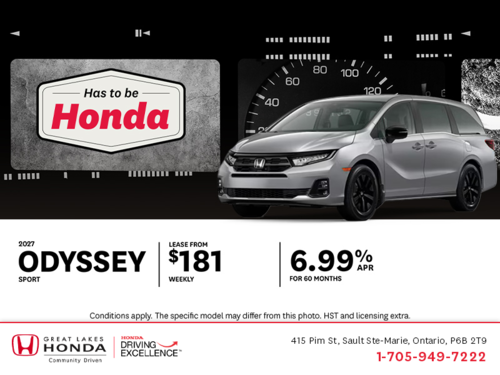 2027 Honda Odyssey