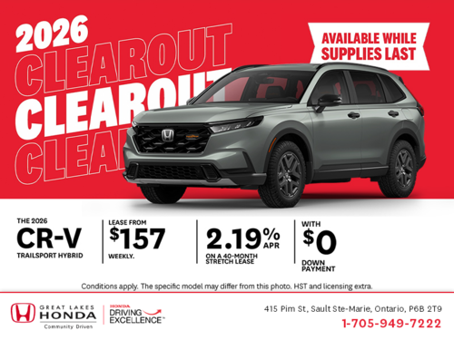 Get the 2026 Honda CR-V hybrid!