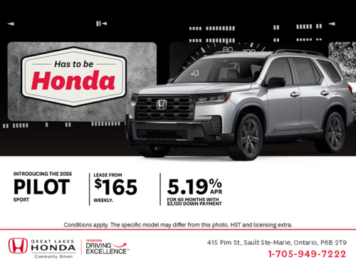 2026 Honda Pilot