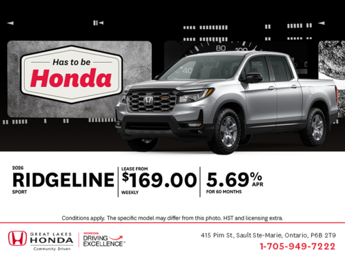2026 Honda Ridgeline