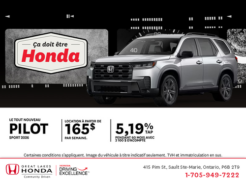 Honda Pilot 2026