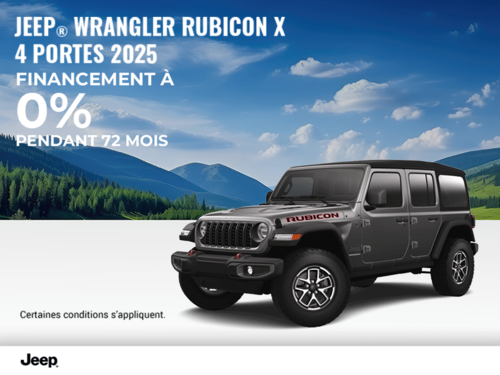 Conduisez un Jeep Wrangler 2025!