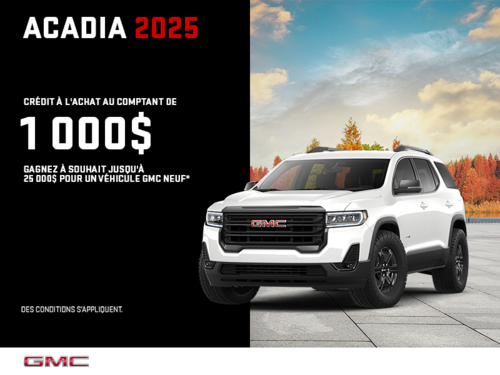 Le GMC Acadia 2025