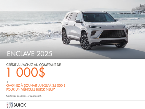 Procurez-vous le Buick Enclave 2025