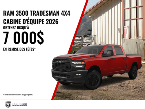 Procurez-vous le RAM 3500 2025
