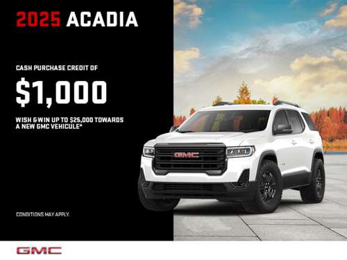 The 2025 GMC Acadia