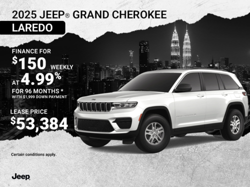 Get the 2026 Jeep Grand Cherokee!