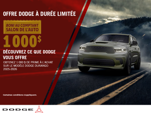 L'événement mensuel Dodge