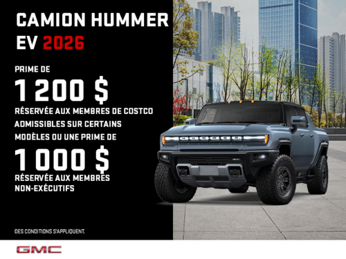 Le GMC Camion Hummer EV 2026