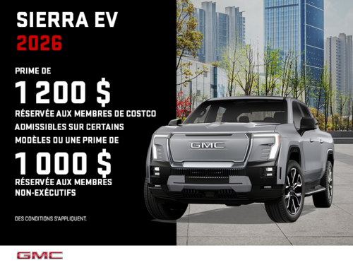 Le GMC Sierra EV 2026