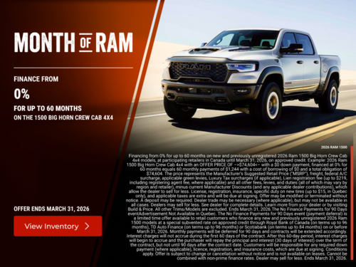RAM monthly Event