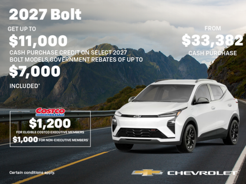 Get the 2027 Chevrolet Bolt