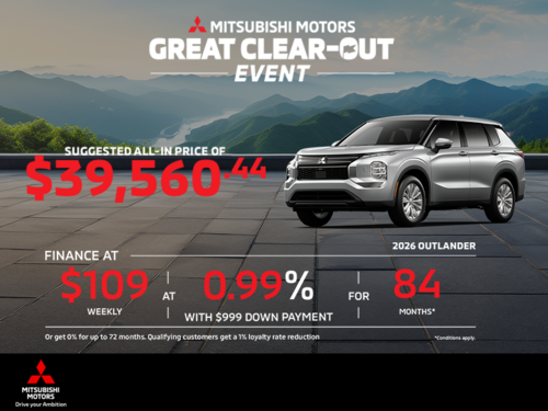 2026 Mitsubishi Outlander
