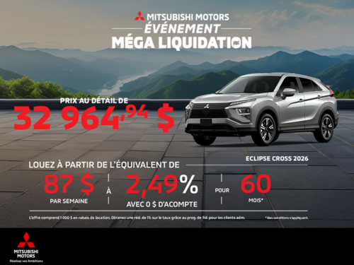 Mitsubishi Eclipse Cross 2026