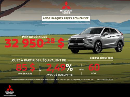 Mitsubishi Eclipse Cross 2026