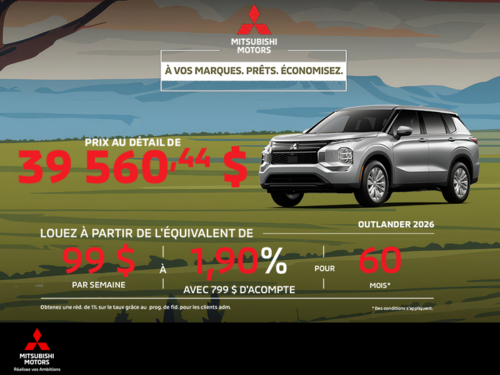 Mitsubishi Outlander 2026
