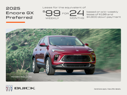Get the 2025 Buick Encore GX Preferred