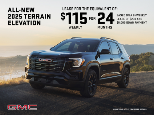 The 2025 GMC Terrain