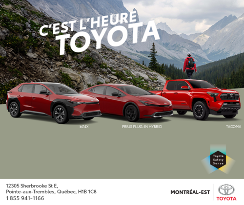 C'est l'heure Toyota!