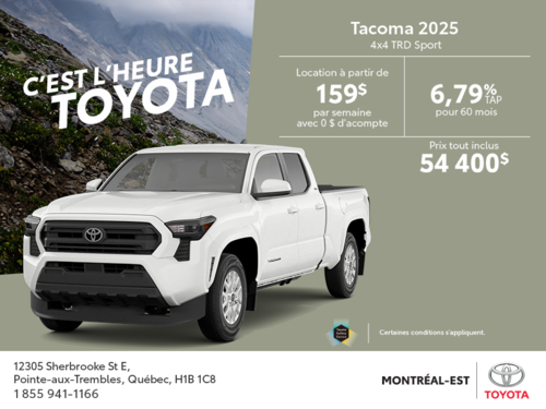 Toyota Tacoma 2025