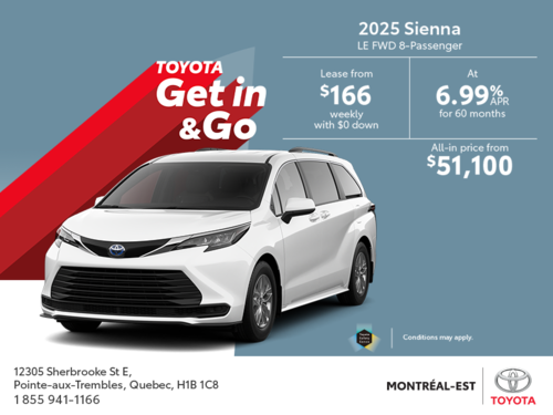 2025 Toyota Sienna Hybrid