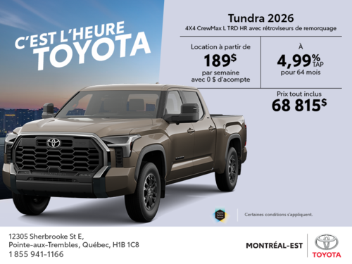 Toyota Tundra 2026