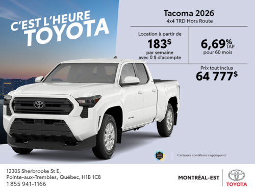 Toyota Tacoma 2026