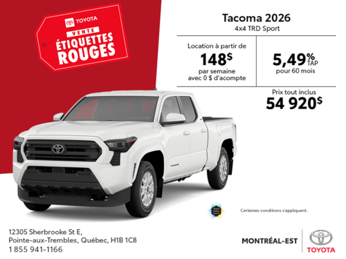 Toyota Tacoma 2026