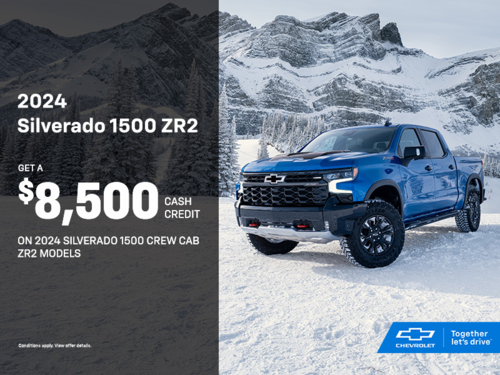 Get the 2024 Silverado 1500 ZR2