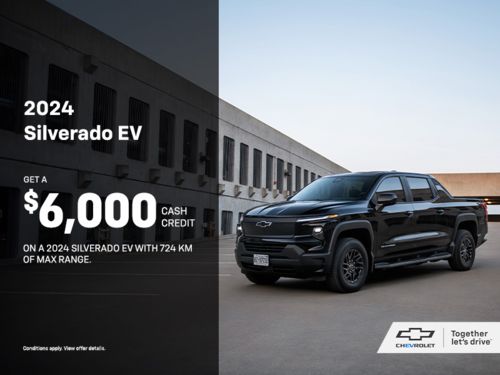 The 2024 Chevrolet Silverado EV