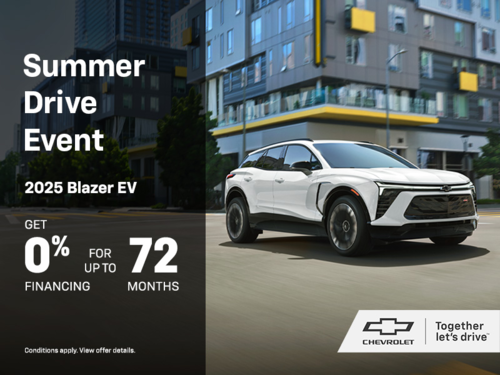 Get the 2024 Chevrolet Blazer EV