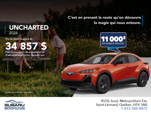 Procurez-vous le Uncharted 2026!