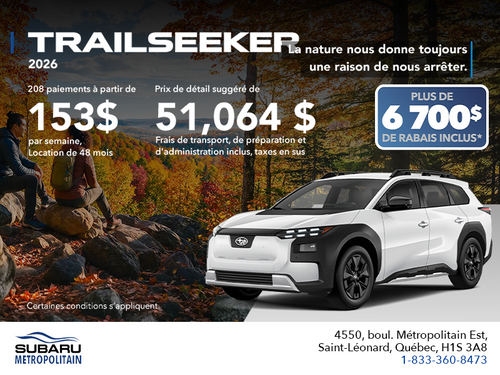 Subaru Trailseeker 2026
