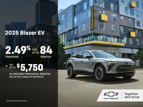 Get the 2025 Chevrolet Blazer EV