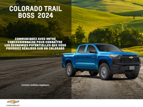 Le Chevrolet Colorado 2024