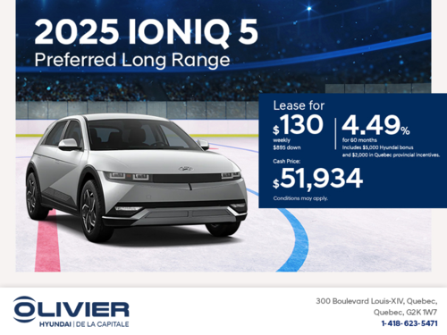 Get the 2025 Hyundai IONIQ 5