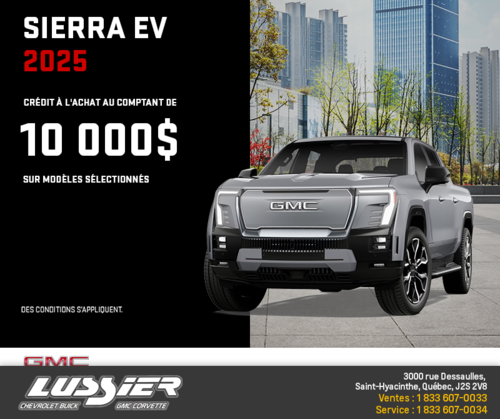 Le GMC Sierra EV 2025