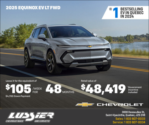 Get the 2025 Chevrolet Equinox EV