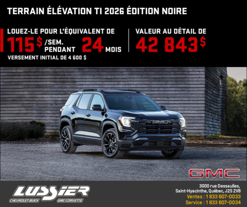 Le GMC Terrain 2026