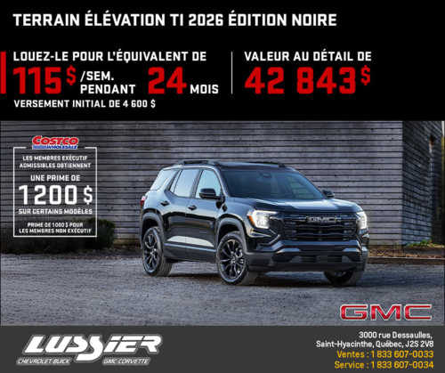 Le GMC Terrain 2026