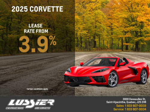 Get the 2025 Chevrolet Corvette
