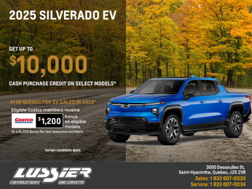 Get the 2025 Chevrolet Silverado EV