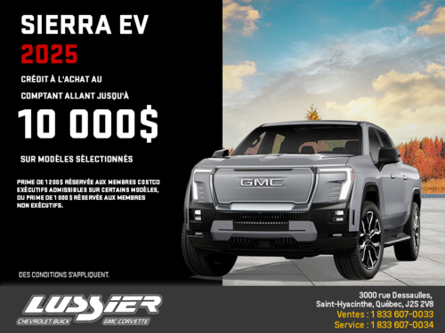 Le GMC Sierra EV 2025
